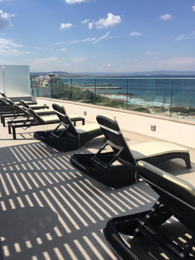 Golden Sea View Penthouse Apartment Pomorie Exterior photo